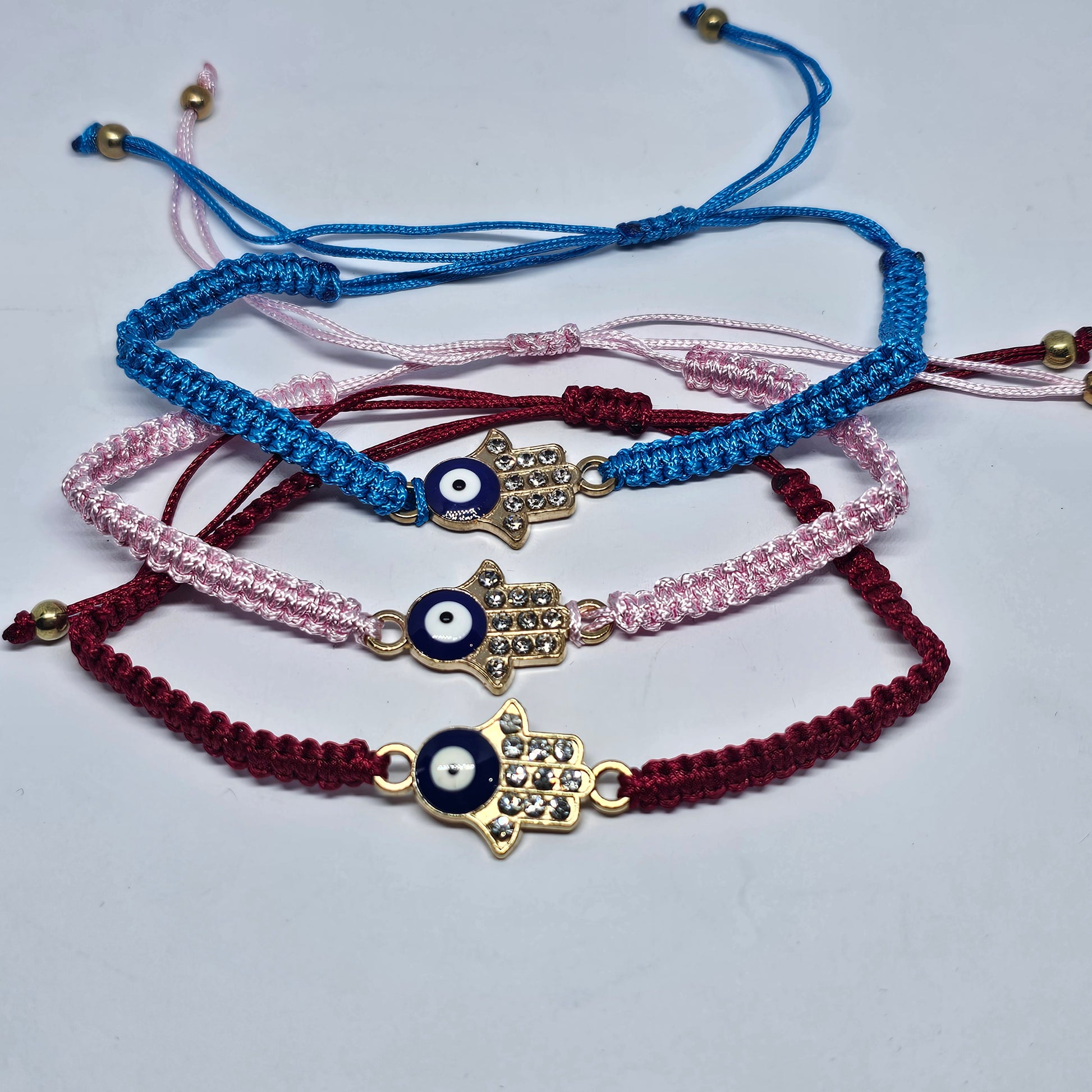 Evil Eye Wax Bracelet - Hamsa - Rivendell Shop