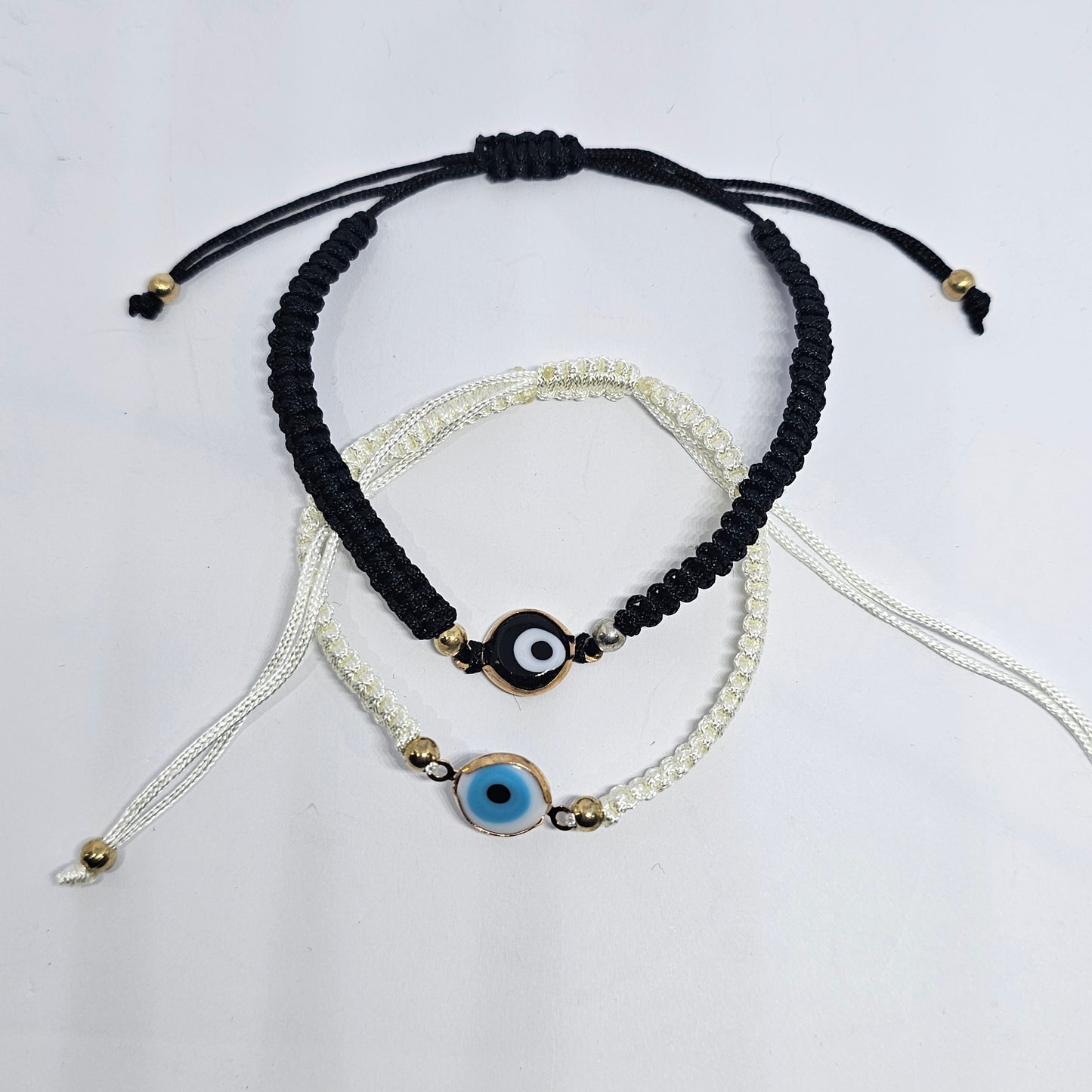 Evil Eye Wax Bracelet- Multicolour - Rivendell Shop