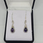 Amethyst 925 Sterling Silver Earrings - Rivendell Shop