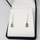 Peridot Sterling Silver Earrings - Rivendell Shop