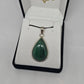 Malachite Sterling Silver Pendant - Rivendell Shop