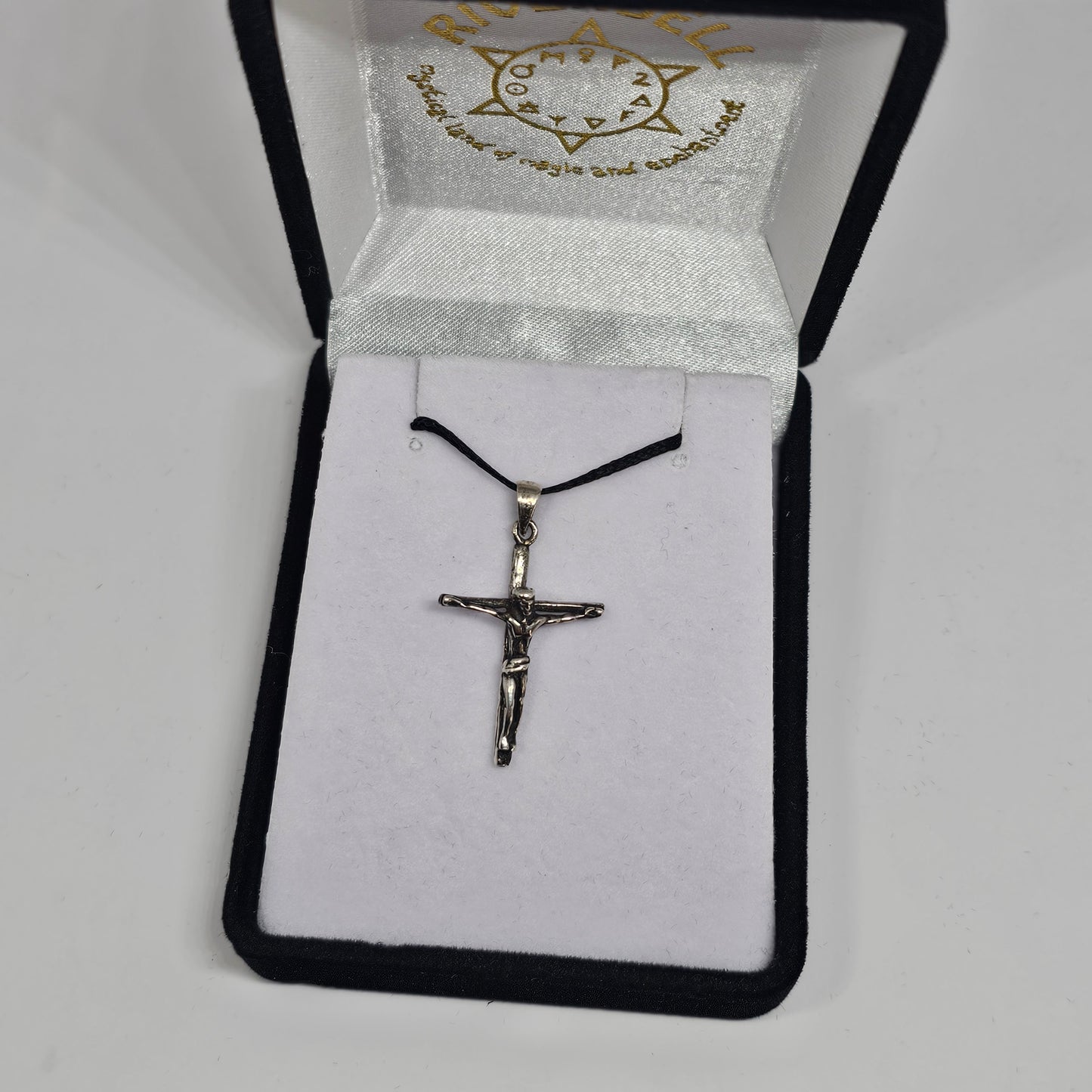 Sterling Silver Crucifix Pendant - Rivendell Shop
