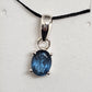 Iolite Sterling Silver Pendant - Rivendell Shop