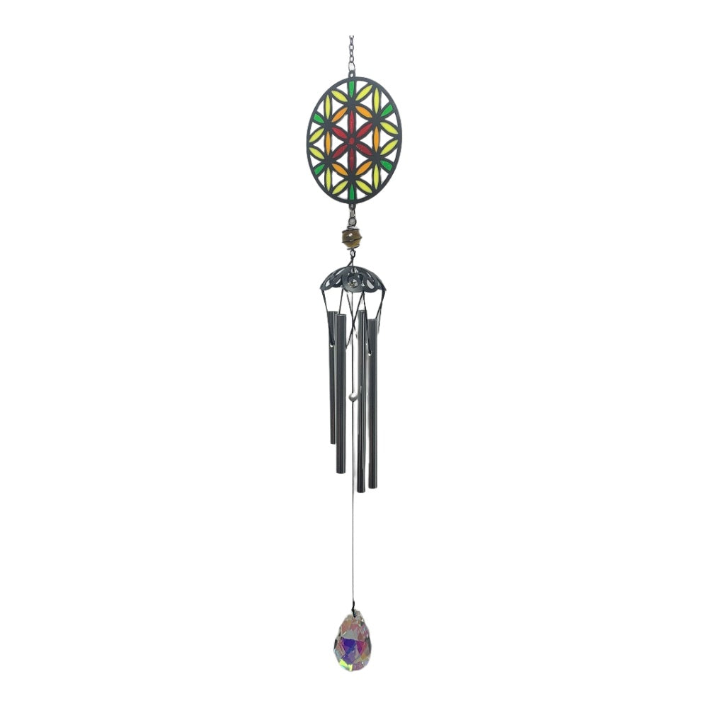 Flower Of Life Wind Chime 25" - Rivendell Shop