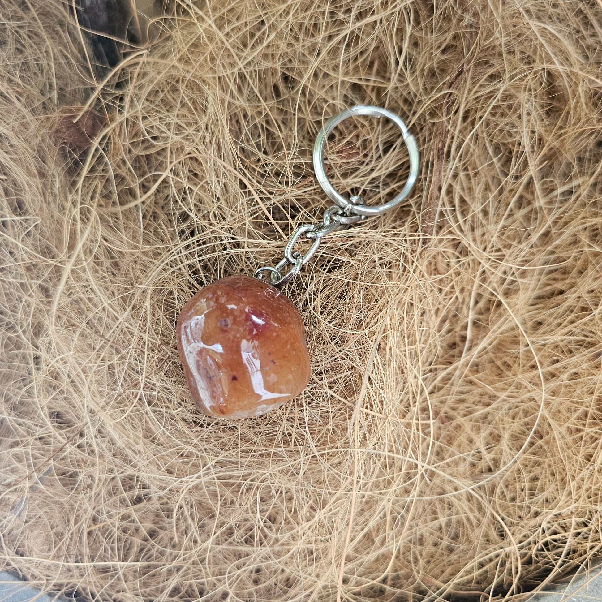 Carnelian Keychain - Rivendell Shop
