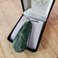 Natural Greenstone Pendant - 60 x 30 mm - Rivendell Shop