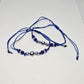Evil Eye Wax Bracelet - Dark Blue - Rivendell Shop