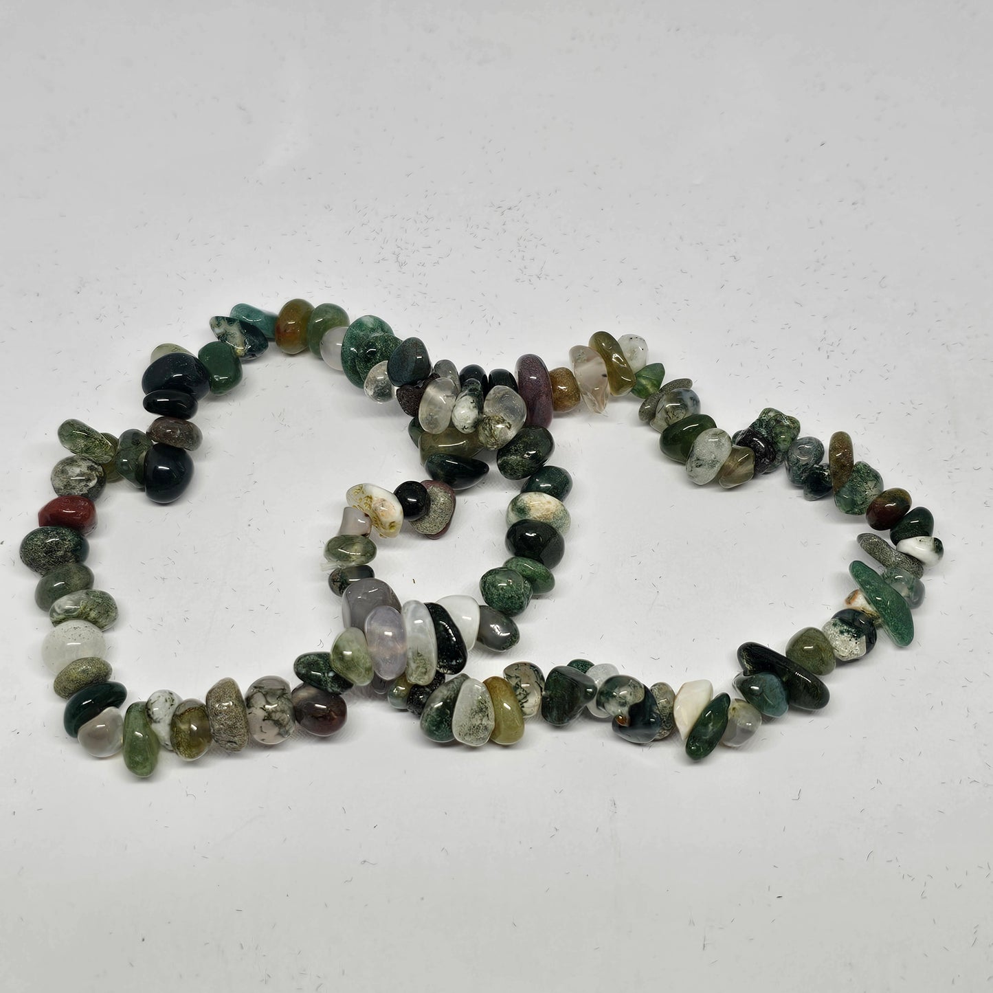 Bloodstone Chip Bracelet - Rivendell Shop
