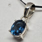 Iolite Sterling Silver Pendant - Rivendell Shop