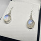 Moonstone Sterling Silver Earrings - Rivendell Shop