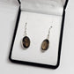 Smoky Quartz Sterling Silver Earrings - Rivendell Shop
