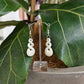 Handcarved Bone Earrings - Pikorua (Twist) - Rivendell Shop
