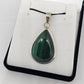 Malachite Sterling Silver Pendant - Rivendell Shop