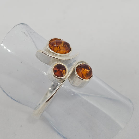 Amber Ring - Rivendell Shop