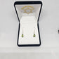 Peridot Sterling Silver Earrings - Rivendell Shop