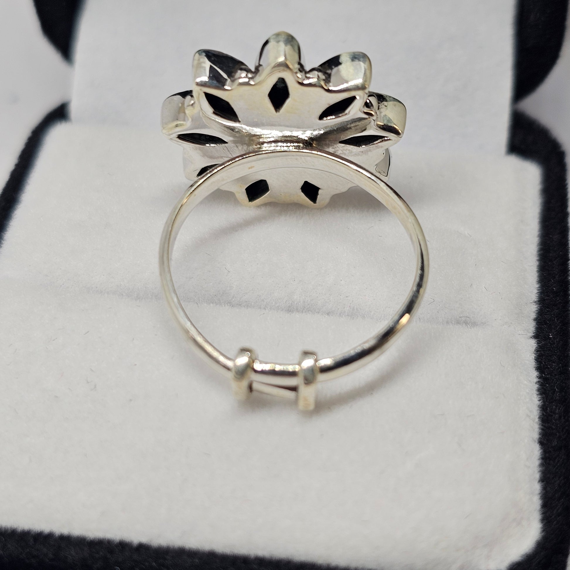 Blue Topaz Sterling Silver Ring - Rivendell Shop