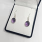 Amethyst Sterling Silver Earrings - Rivendell Shop