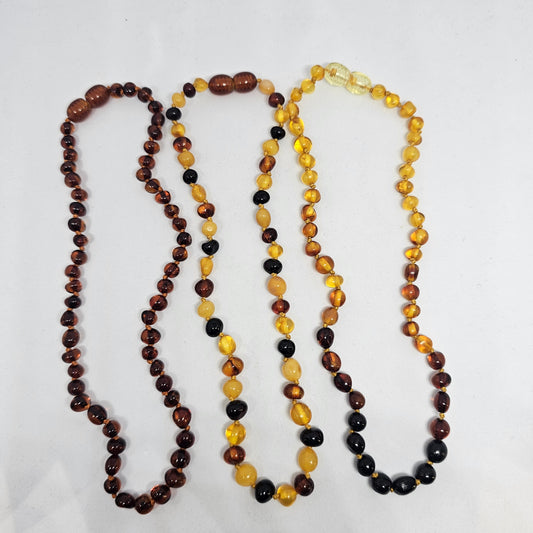 Amber Teething Beads - Rivendell Shop