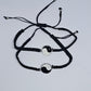 Yin Yang Wax Cord Bracelet - Rivendell Shop