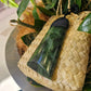 Greenstone (Pounamu) XL Toki Pendant - Rivendell Shop
