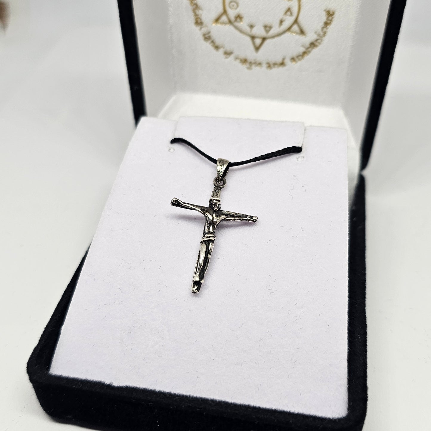 Sterling Silver Crucifix Pendant - Rivendell Shop