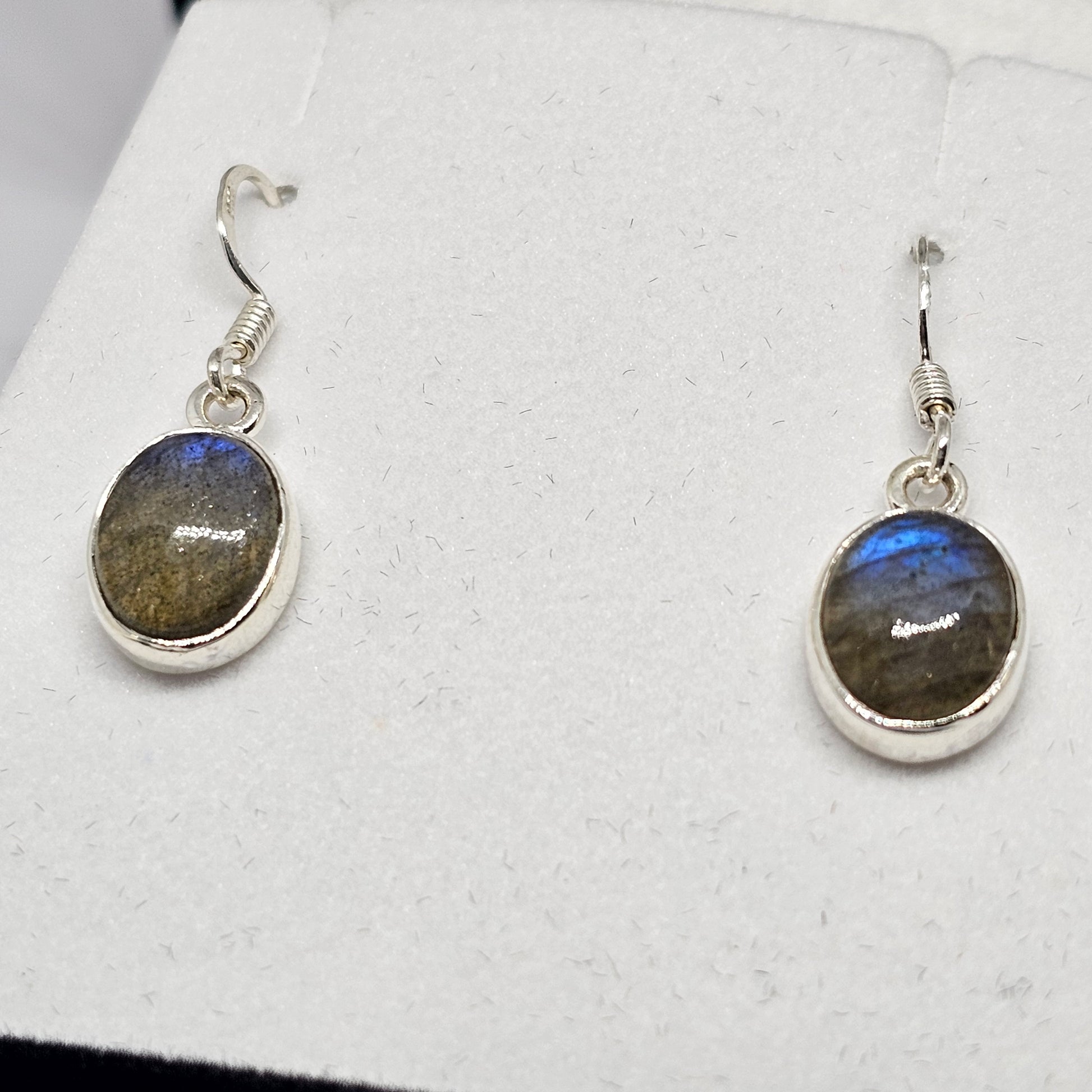 Labradorite Sterling Silver Earrings - Rivendell Shop