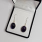 Amethyst Sterling Silver Earrings - Rivendell Shop