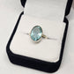 Blue Topaz Sterling Silver Ring - Rivendell Shop
