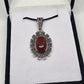 Carnelian Sterling Silver Pendant - Rivendell Shop