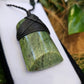 Greenstone (Pounamu) Toki Pendant - Rivendell Shop