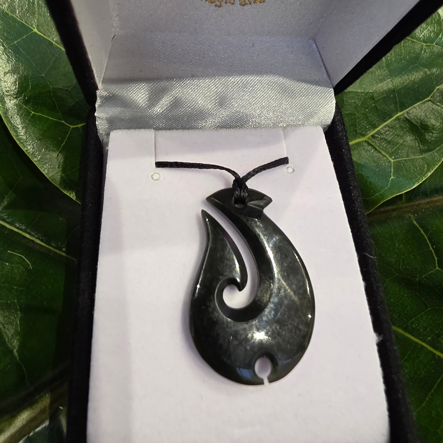 Greenstone Pendant - Hei Matau (Hook)