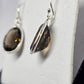 Smoky Quartz Sterling Silver Earrings - Rivendell Shop