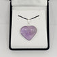 Amethyst Heart Pendant - Rivendell Shop