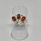 Amber Sterling Silver Ring - Rivendell Shop
