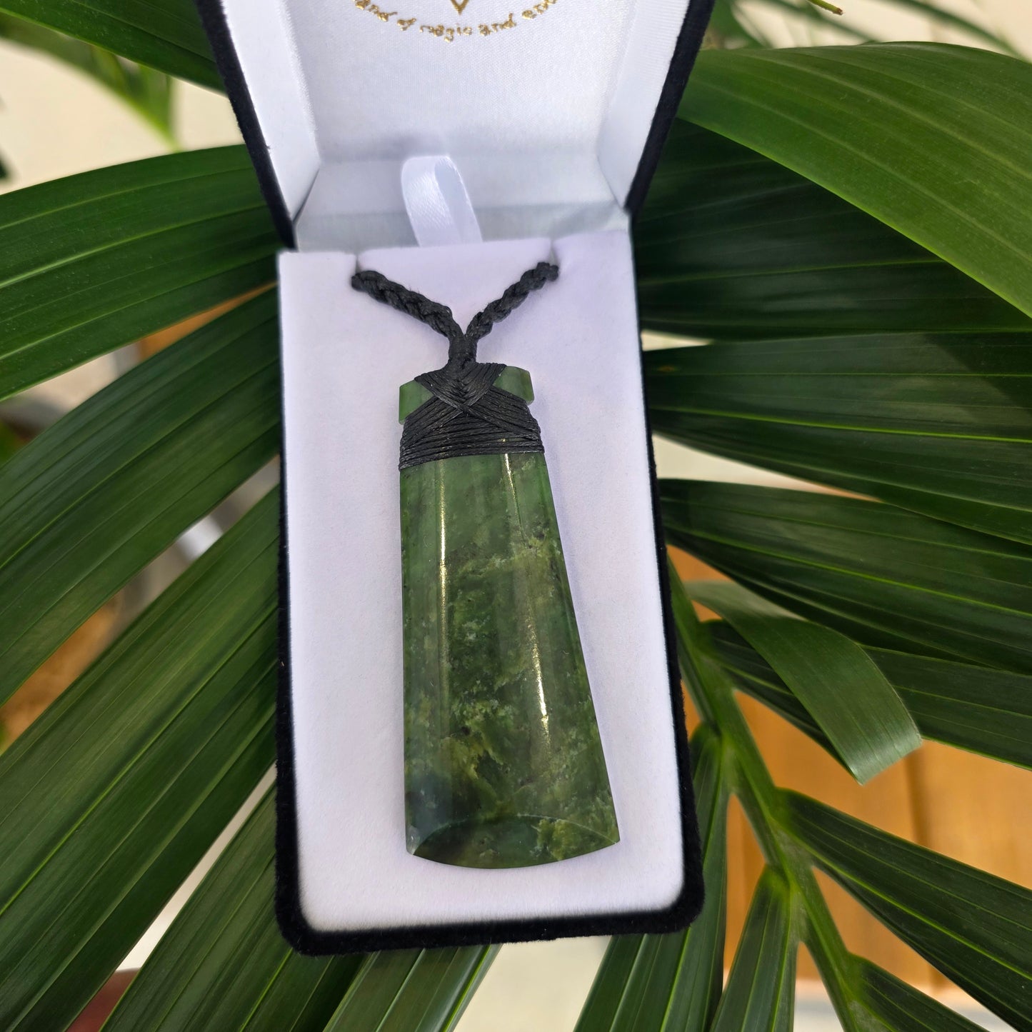 Greenstone Toki Pendant