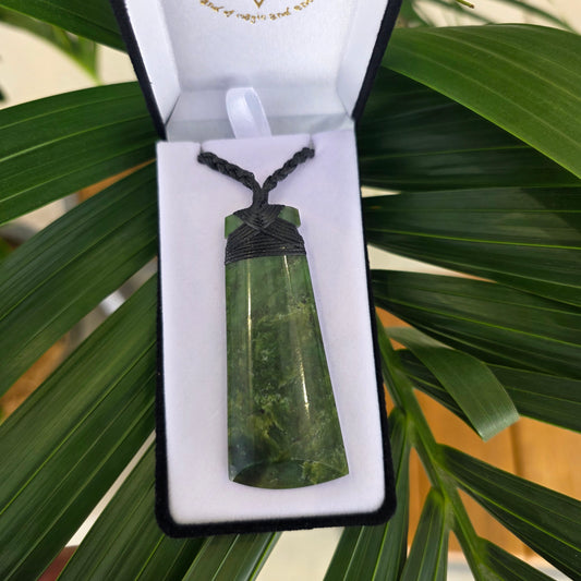 Greenstone Toki Pendant