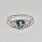 Blue Topaz Sterling Silver Ring - Rivendell Shop
