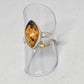 Amber Marquise Ring - Rivendell Shop