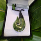Hei Matau (Hook) Greenstone Pendant - Rivendell Shop
