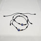 Evil Eye 7 Knot Wax Bracelet - Rivendell Shop