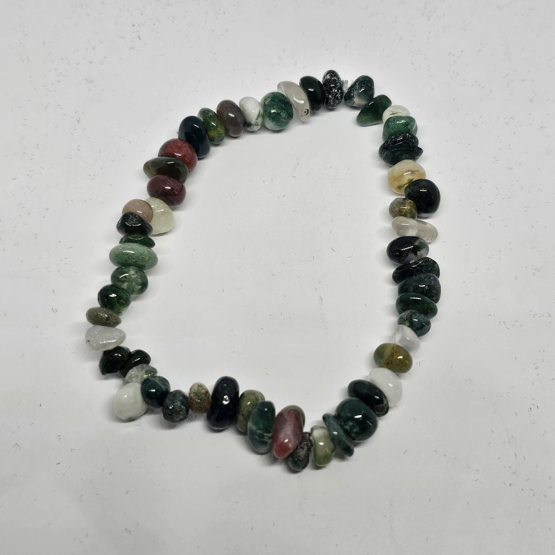 Bloodstone Chip Bracelet - Rivendell Shop