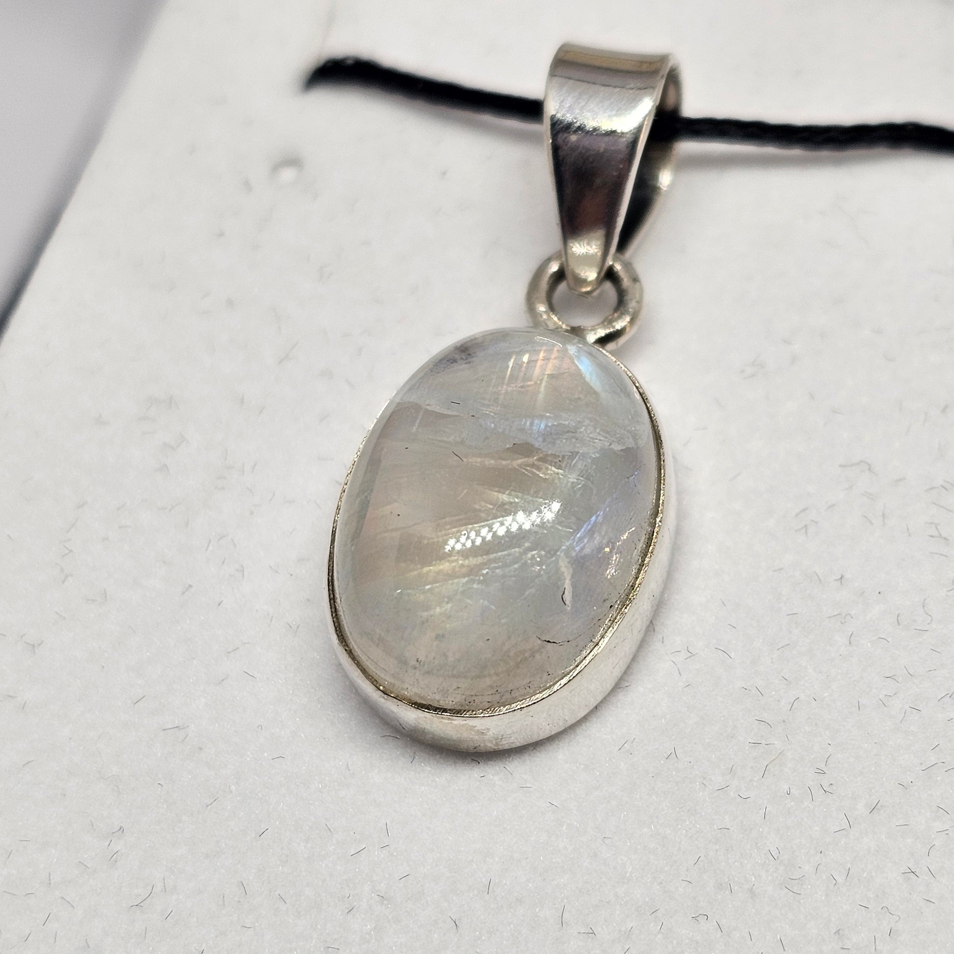 Moonstone Sterling Silver Pendant - Rivendell Shop