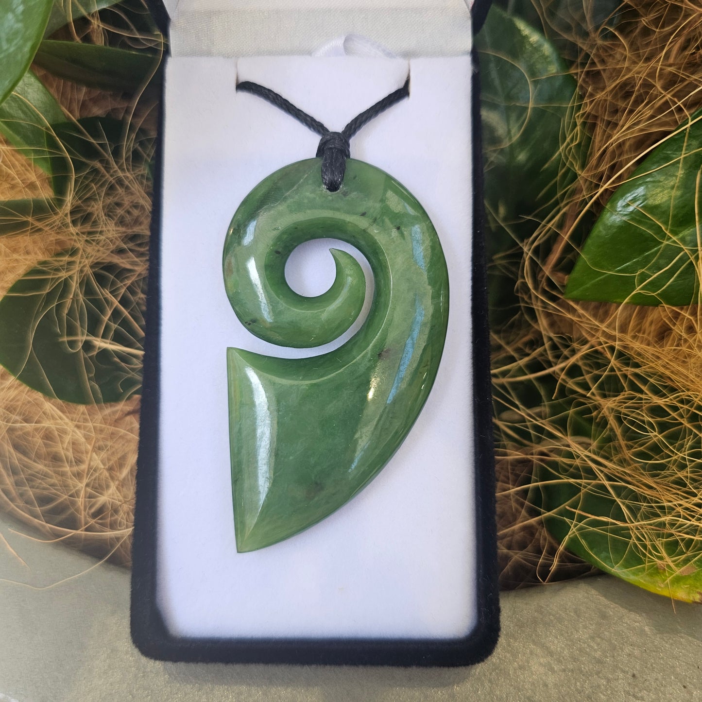 Koru Greenstone Pendant - Rivendell Shop