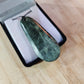 Natural Greenstone Pendant - 60 x 30 mm - Rivendell Shop