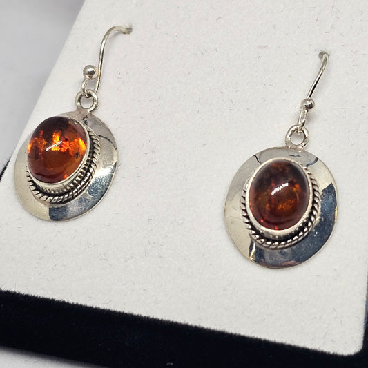 Amber earrings - Rivendell Shop