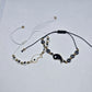 Yin Yang Wax Cord Bracelet - Rivendell Shop