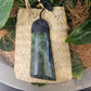 Greenstone (Pounamu) XL Toki Pendant - Rivendell Shop