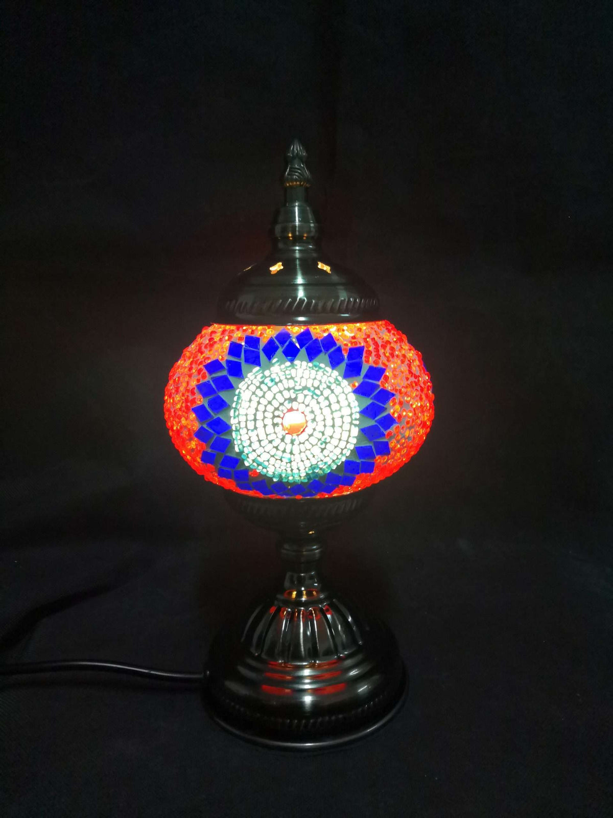 Turkish Mosaic Lamp – 29cm - Rivendell Shop