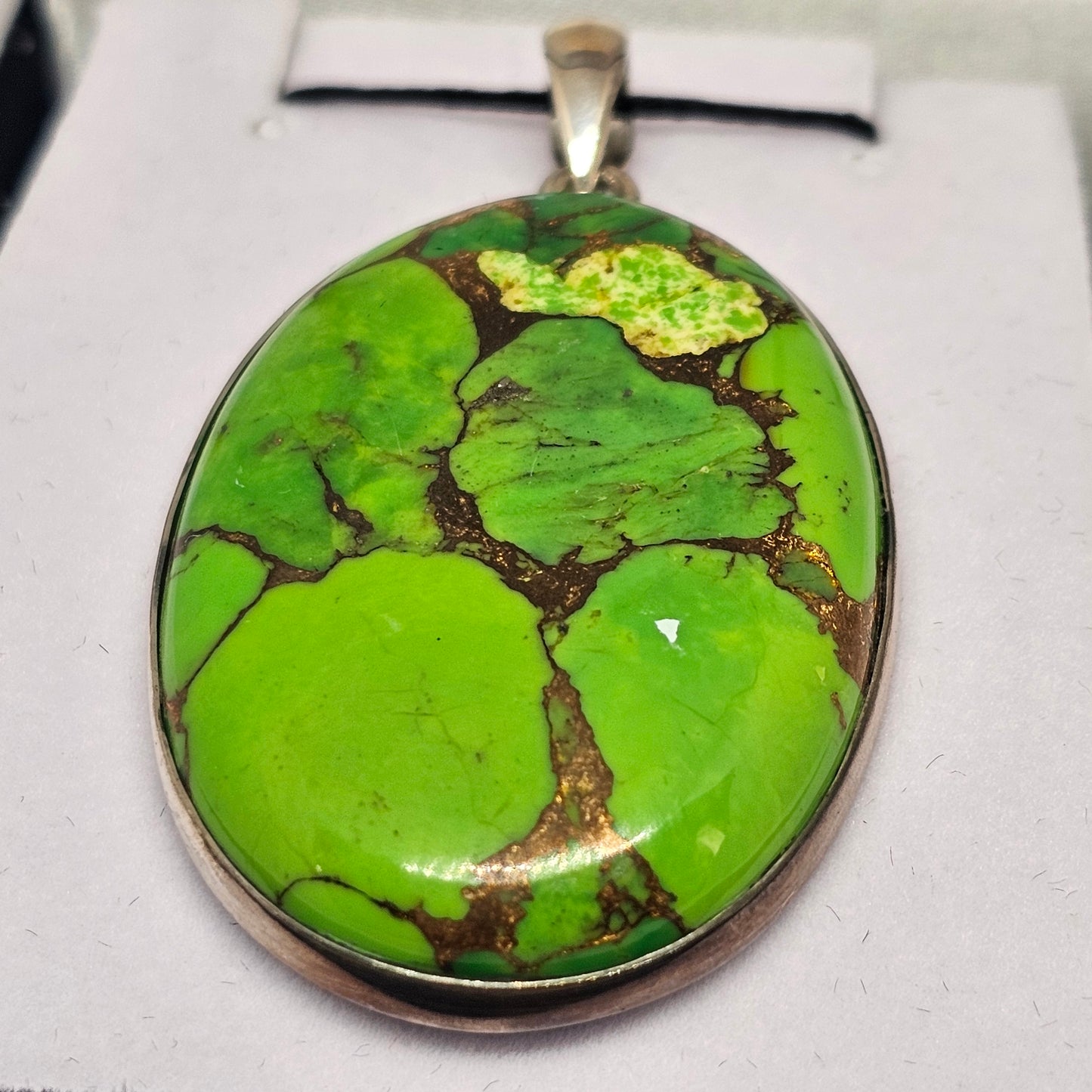 Copper Turquoise Pendant - Rivendell Shop