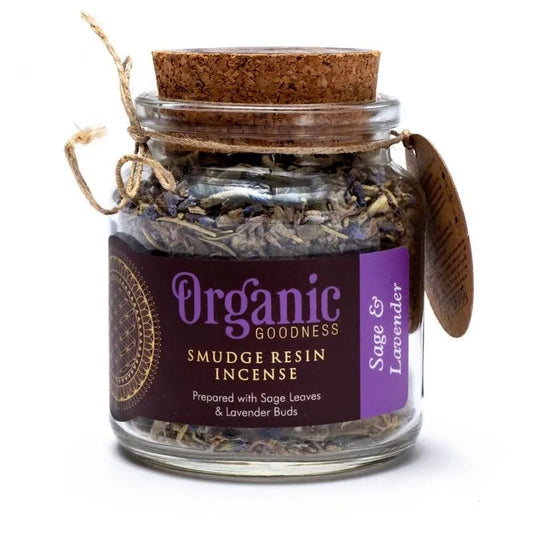 Smudge Resin Sage & Lavender Organic Goodness - Rivendell Shop